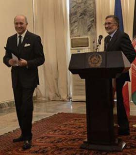 معاهدهء دوستی میان افغانستان و فرانسه لازم الاجرا شد