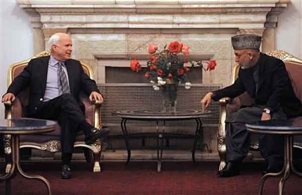 مک‌کین: عدم امضای موافقتنامه امنیتی کابل - واشنگتن تکرار تجربه عراق است