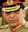 فرمانده ارتش پاکستان: ارتش در مسائل سیاسی دخالت نمی‌کند
