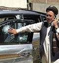 حاجی محمد محقق از یک انفجار جان به سلامت برد