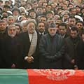 پیکر مارشال محمد قسیم فهیم طی مراسم  ویژه ای به خاک سپرده شد