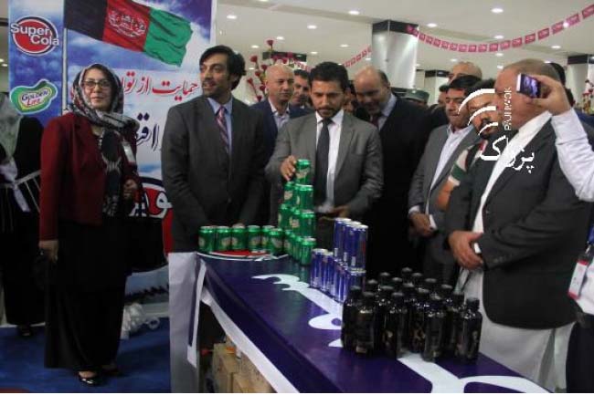 نمايشگاه هفت روزه توليدات داخلى  در کابل گشايش يافت