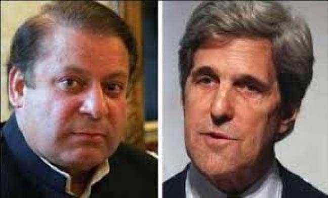 گفتگوی تلفنی جان کری با نوازشریف به دنبال تنش های مرزی افغانستان و پاکستان