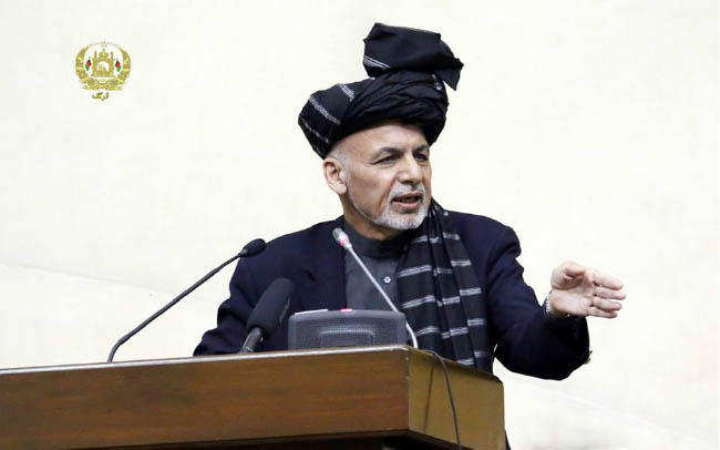اشرف‌غنی: جنگ اعلام نشده‌ای بین پاکستان و افغانستان جریان دارد