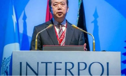 رئیس انترپل در چین بازداشت شده است