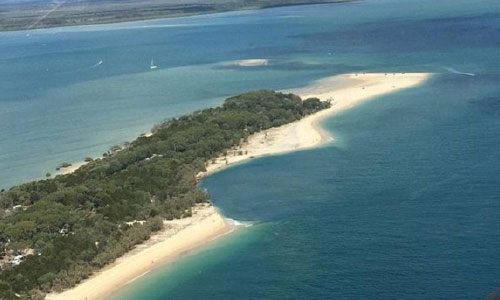 اقیانوس بخش بزرگی از یک ساحل استرالیا را بلعید 