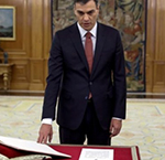 پدرو سانچز به عنوان نخست‌وزیر جدید اسپانیا قسم یاد کرد 