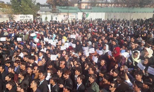 اعتراض مردمی در کابل؛  رئیس جمهور تمام خواست‌های معترضان را پذیرفت