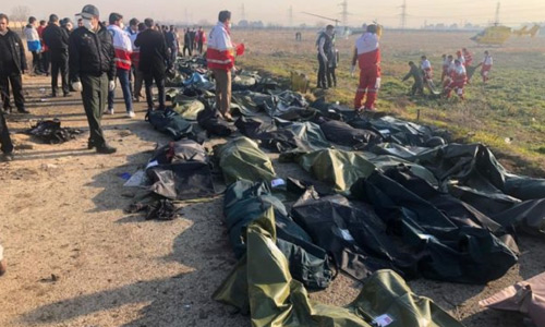 سقوط هواپیمای اوکراینی در تهران؛ ده شهروند افغانستان در میان کشته‌شدگان