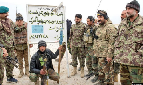 نیروهای امنیتی کشور یک گمرگ طالبان را در فراه تخریب کردند