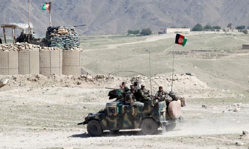 حملات گستردۀ طالبان بر ولسوالی بالامرغاب بادغیس