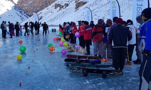 برگزاری دومین جشنواره ورزش‌های زمستانی در بامیان