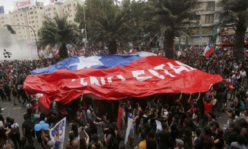 رئیس‌جمهوری شیلی: پیام‌تان را گرفتیم