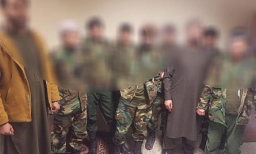 پولیس 10 فرد مسلح غیر مسئول را از مرکز شهر کابل دستگیر کرد 