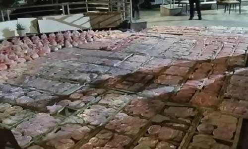  پولیس هزار کیلوگرام مـواد انفجاری را  از شهر کابل  کشف و ضبط کرد