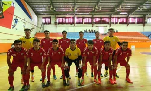 تیم ملی زیر 20 سال فوتسال افغانستان جاپان را شکست داد