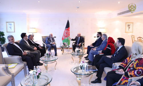 رئیس جمهور در دیدار با ظریف:  مناسبات بهتر ایران و افغانستان  برای ثبات و توسعه اقتصادی منطقه مهم است