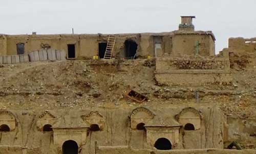 یکی از برج‌های تاریخی «قلعت‌الغزنین» در غزنی فرو ریخت