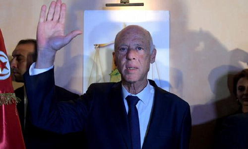 قیس سعید به‌عنوان رئیس جمهور جدید تونس انتخاب شد