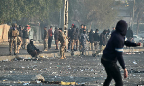 اعتراضات ضددولتی در عراق؛ ده‌ها معترض زخمی شدند