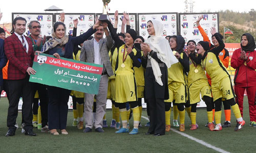 تیم بانوان کابل  قهرمان تورنمنت چهارجانبه فوتبال بانوان کشور شد
