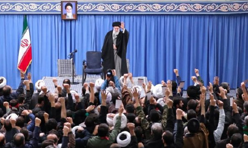 خامنه‌ای پس از حمله موشکی به پایگاه آمریکا: یک سیلی به آن‌ها زده شد