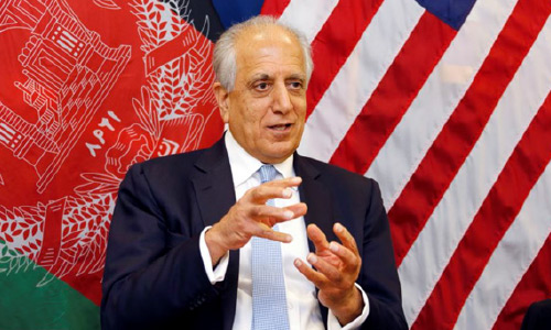  خلیلزاد: پس از توافق امریکا با طالبان مذاکرات بین‌الافغانی آغاز می‌شود