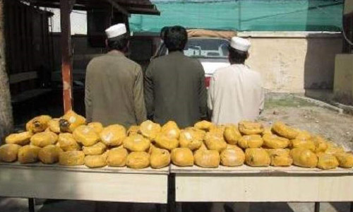 چهار نفر به اتهام فروش مواد مخدر در کابل بازداشت شدند