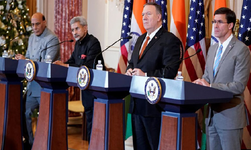 مایک پمپئو: با مقامات هند درباره ایران صحبت کردیم