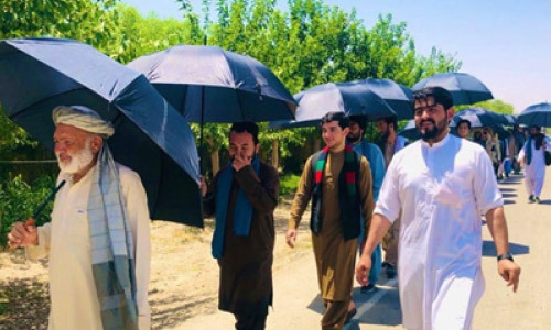 اعضای حرکت مردمی صلح پس از هفت ساعت اسارت از سوی طالبان، رها شدند
