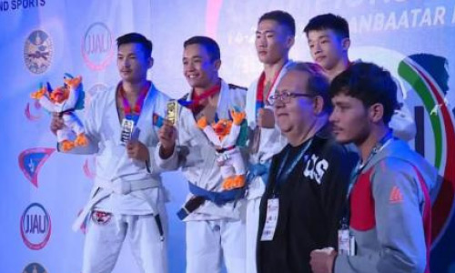 حسین‌بخش صفری  از مسابقات جوجیتسوی آسیا مدال طلا گرفت