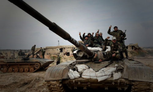 ارتش سوریه کنترل کامل بزرگراه استراتژیک حلب-دمشق را در دست گرفت 