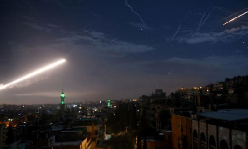 سوریه از دفع چند حمله موشکی اسرائیل خبر داد