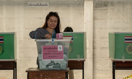 رای‌گیری نخستین انتخابات تایلند  از زمان کودتای سال ۲۰۱۴‌ آغاز شد 