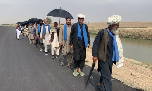 طالبان ۲۵عضو کاروان صلح هلمند را با خود بردند