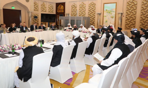 مذاکرات امریکا و طالبان در قطر دوباره آغاز شد