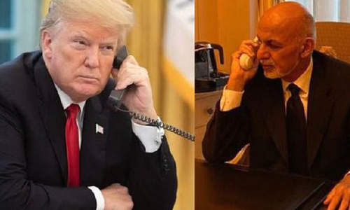 ترامپ رئیس جمهور  غنی را به امریکا دعوت کرد