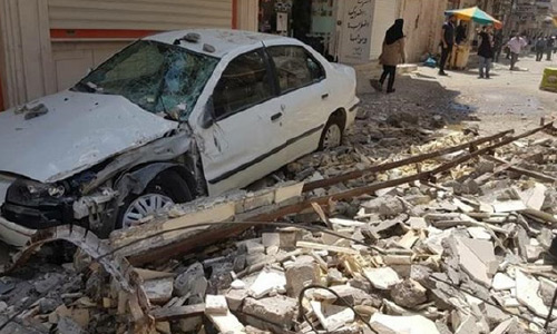 زلزله ۷/ ۵ ریشتری در خوزستان ایران ده‌ها مجروح بر جا گذاشت