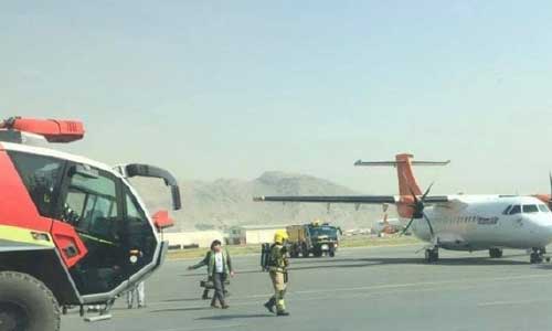 هواپیمای حامل برخی از چهره‌های سیاسی افغانستان دچار حادثه شد