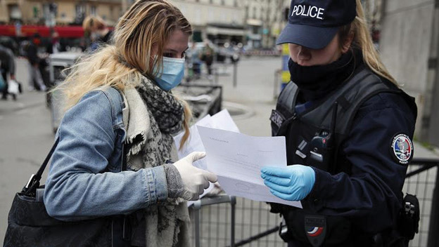 پنج مورد مجاز تردد که فرانسویان با آن مشمول پرداخت جریمه قرنطینه نمی‌شوند