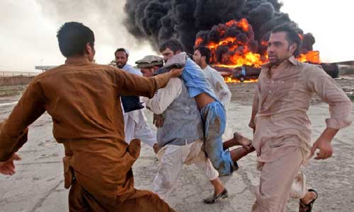 وزارت داخله: در دو هفته اخیر ۲۲۱ غیرنظامی قربانی حملات طالبان شدند