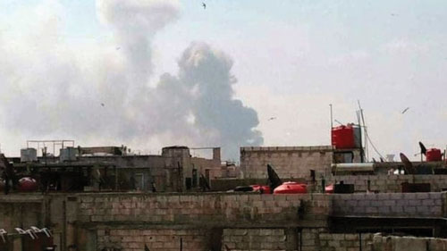سوریه انفجار در انبار مهمات حمص را تائید و حمله اسرائیل را تکذیب کرد
