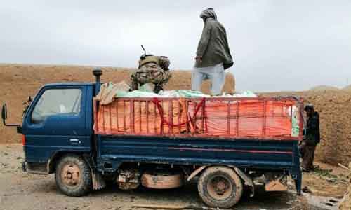 پولیس ۴ هزار کیلوگرم مواد انفجاری را از ولایت هرات کشف کرد