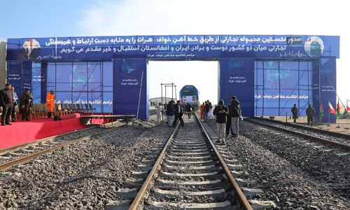 غنی: افغانستان تا سال 2050 میلادی  باید 2440 کیلومتر راه آهن بسازد