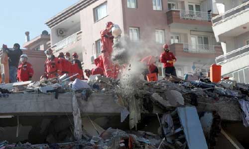 زلزله شدید ترکیه و یونان؛ دستکم ۲۵ کشته و صدها مجروح