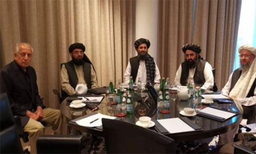 مذاکرات بین الافغانی؛ خلیل‌زاد و میلر با طالبان در قطر دیدار کردند
