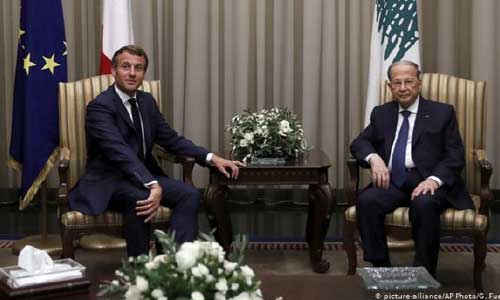 امانوئل مکرون خواستار  اجرای سریع و قاطع اصلاحات در لبنان شد