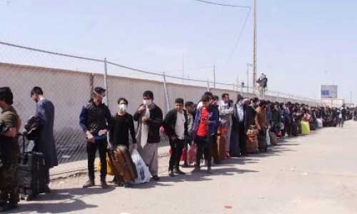 افزایش برگشت مهاجران افغان از ایران