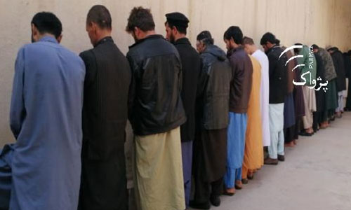 پولیس کابل از بازداشت ۳۳ تن و خنثی سازی یک ماین در ناحیه هشتم خبرداد