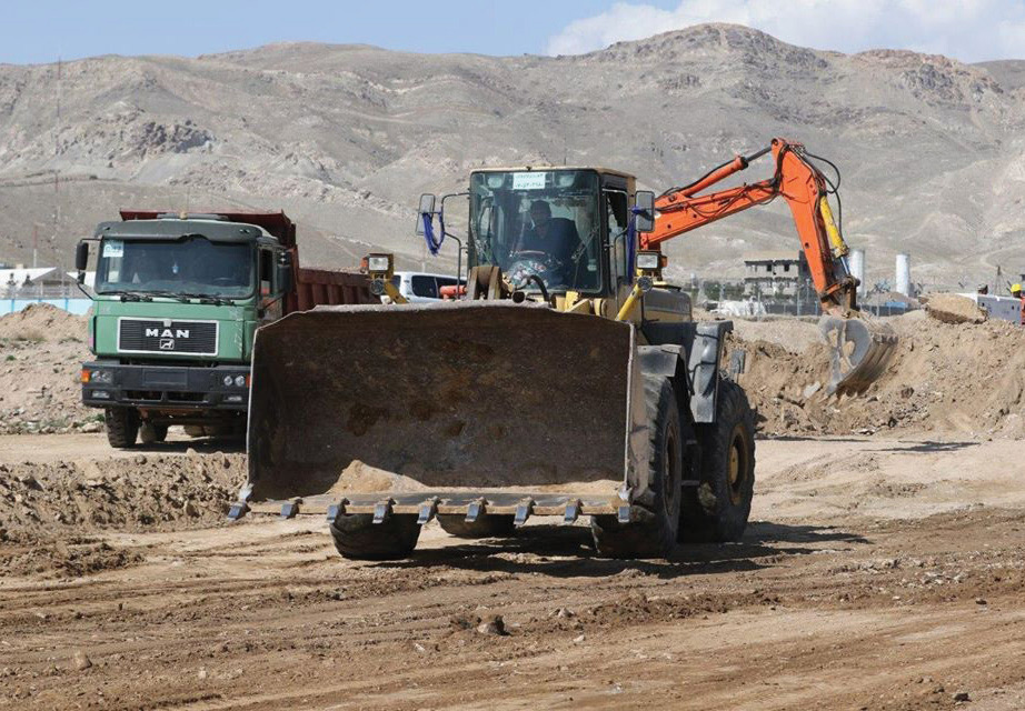 کار ساخت شفاخانه صد بستر برای درمان بیماران مبتلا به کرونا در هرات آغاز شد
